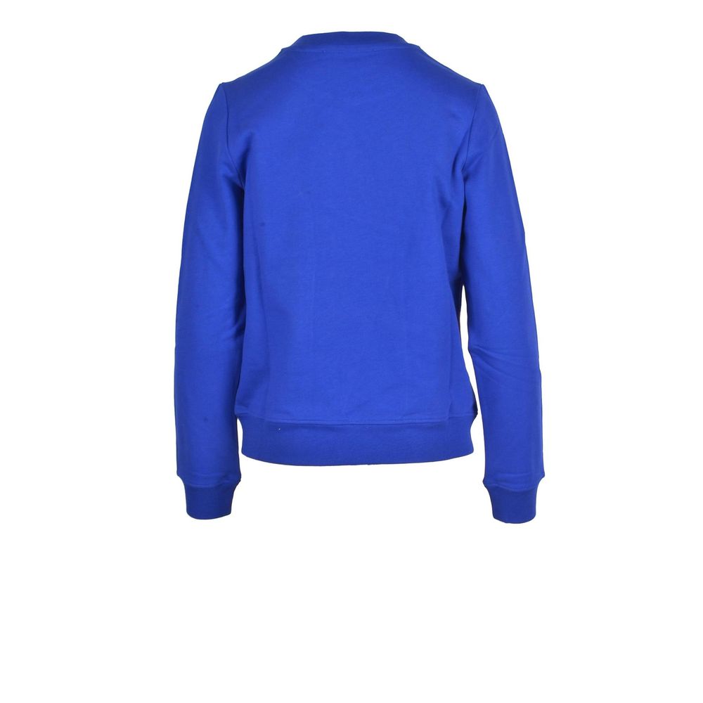 Love Moschino Blue Cotton Sweater