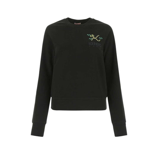 Kenzo Black Cotton Sweater