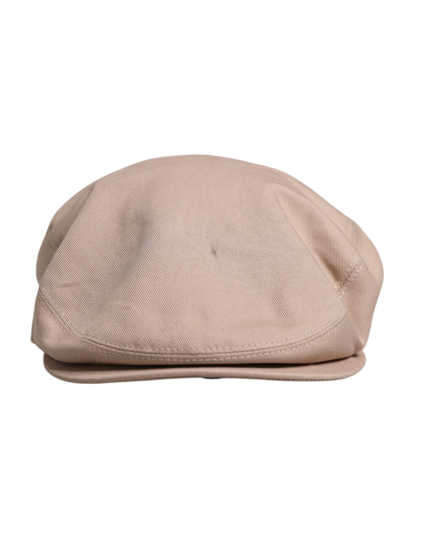 Dolce & Gabbana Beige Cotton Newsboy Capello Cabbie Hat