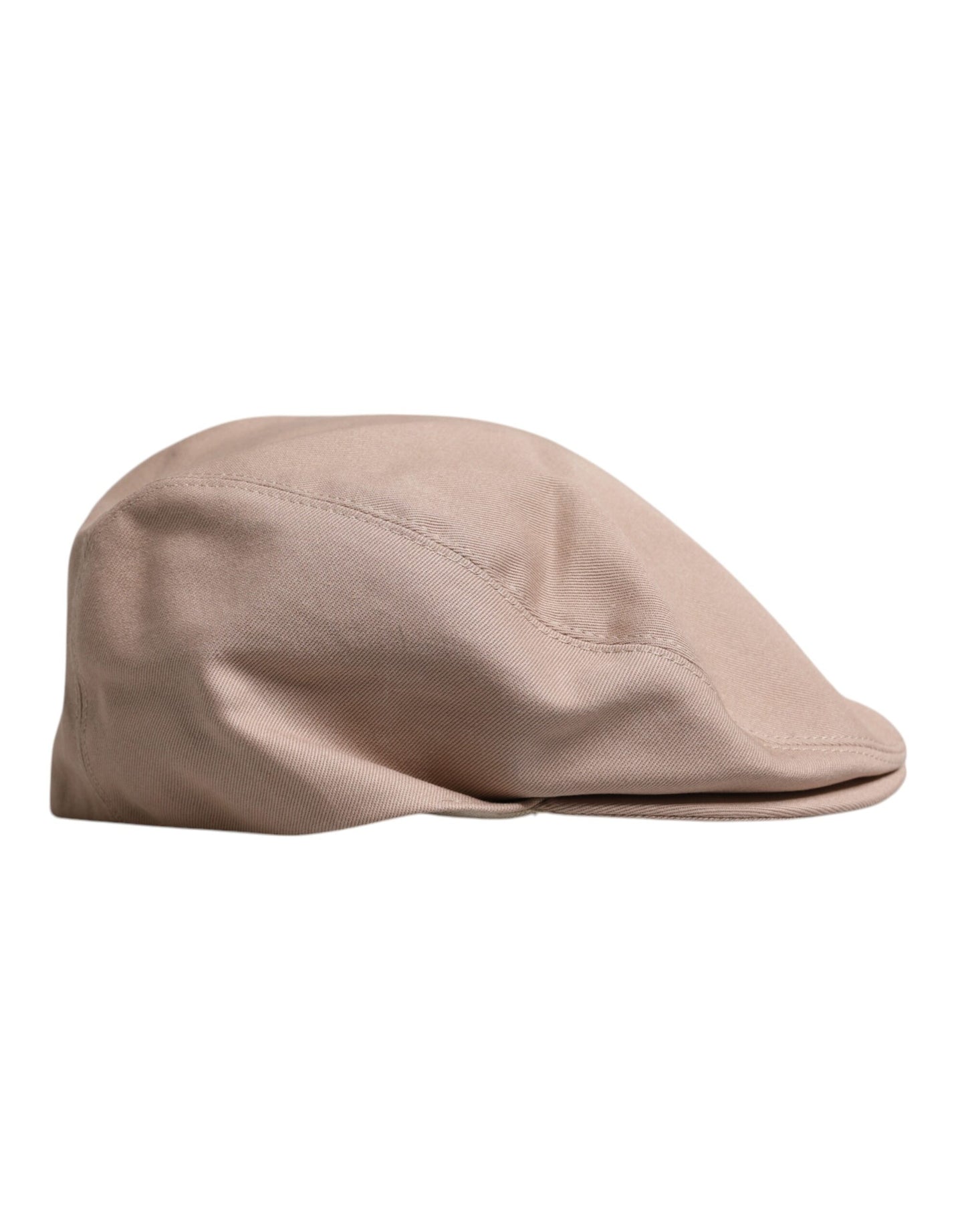 Dolce & Gabbana Beige Cotton Newsboy Capello Cabbie Hat