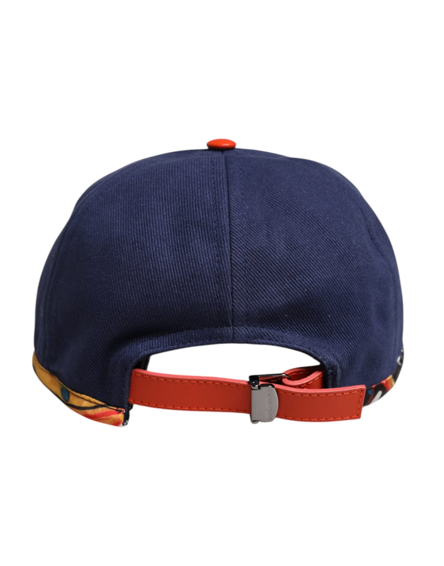 Dolce & Gabbana Blue Cotton 6 Panels Baseball Cap