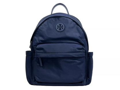 Tory Burch Navy Ella Nylon Backpack Bag 88368