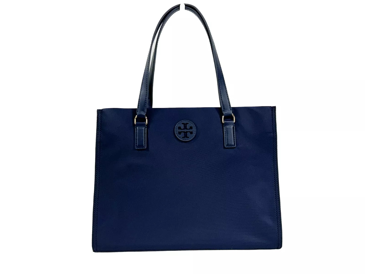 Tory Burch Navy Ella Small Nylon Tote Bag Purse 160633