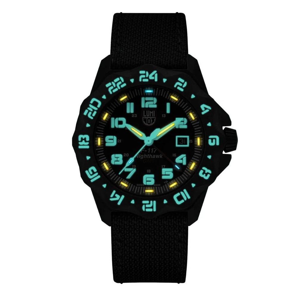 Luminox Black Fabric Watch