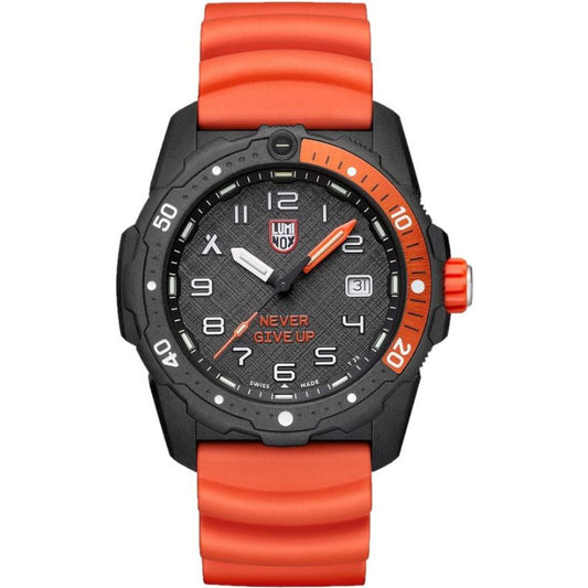 Luminox Orange Rubber Watch