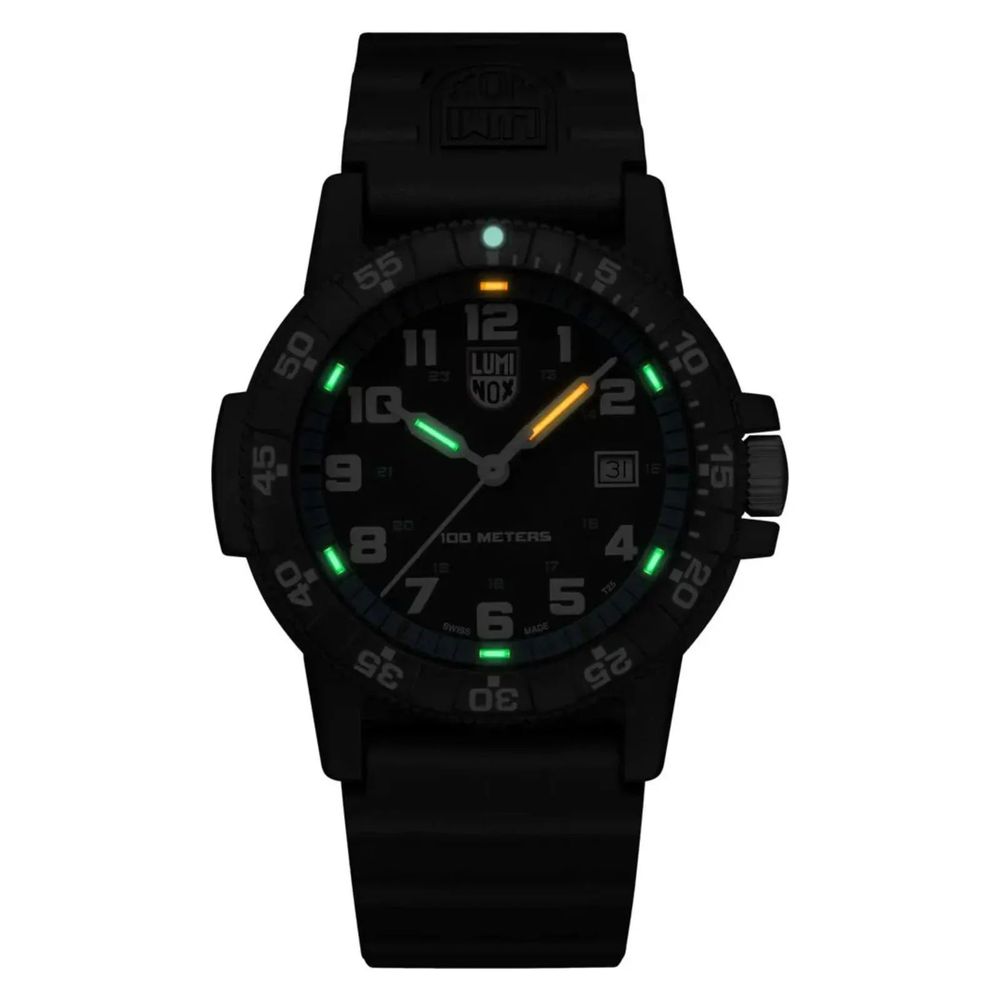 Luminox Black Rubber Watch