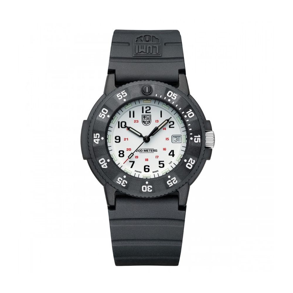 Luminox Black Rubber Watch