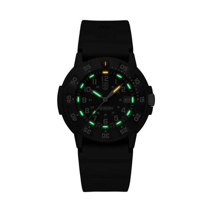 Luminox Black Rubber Watch