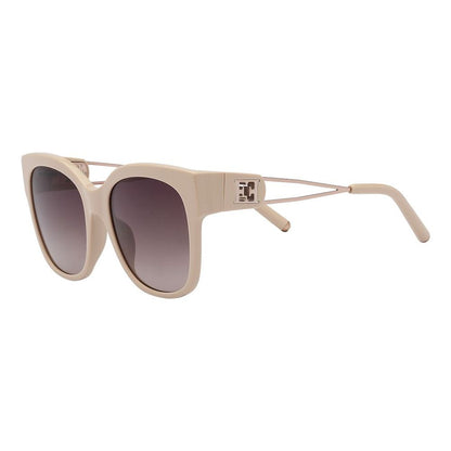 Escada Beige Metal Sunglasses