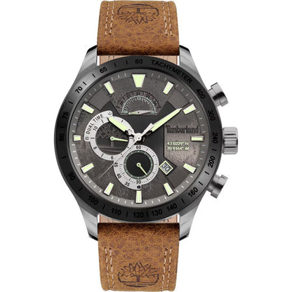 Timberland Brown Leather Watch