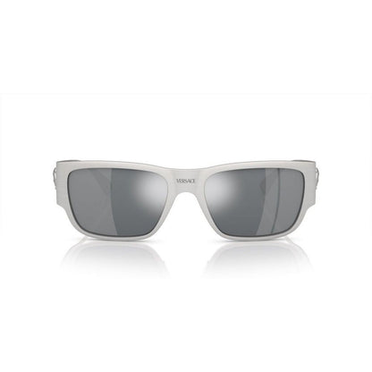 Versace Gray Acetate Sunglasses