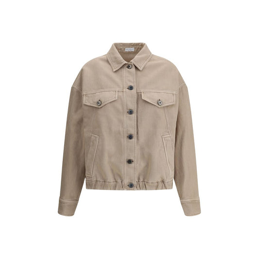 Brunello Cucinelli Denim Shirt Jacket