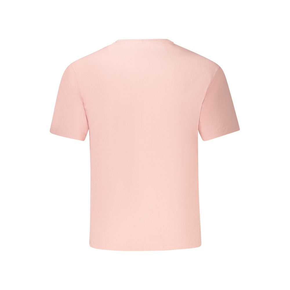 K-WAY Pink Cotton Men T-Shirt