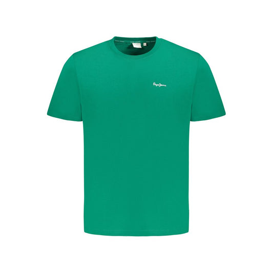 Pepe Jeans Green Cotton T-Shirt