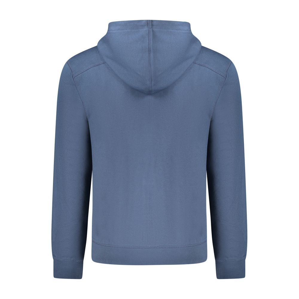 Hugo Boss Blue Cotton Sweater