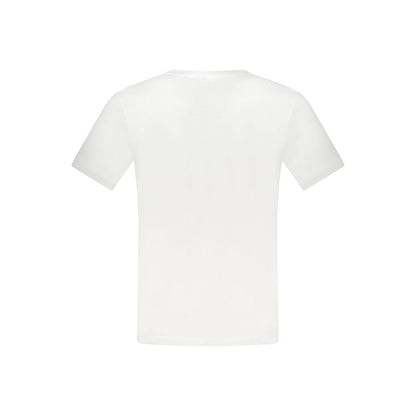 Rifle White Cotton Men T-Shirt