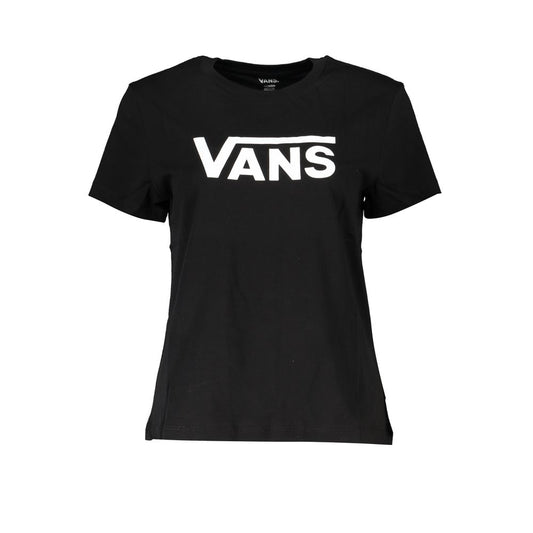 Vans Black Cotton Tops & T-Shirt