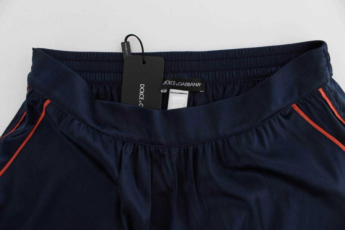 Dolce & Gabbana Elegant Silk Stretch Mini Shorts