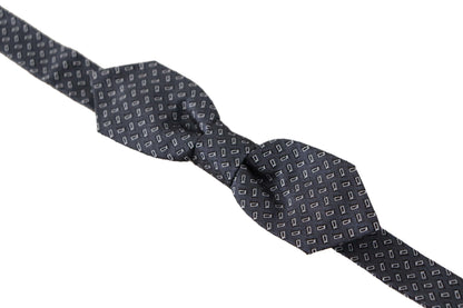 Dolce & Gabbana Elegant Polka Dot Silk Bow Tie