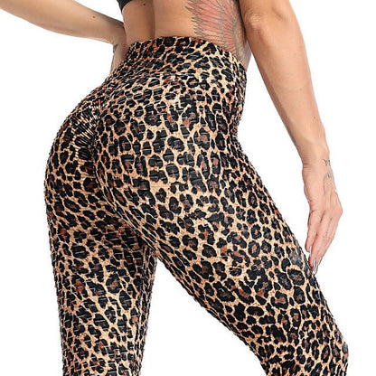 Fashion Snake Print Yoga Pants Elastic animal skin sports leggings Leopard Print Fitness Women pants High Waist gym sportswear